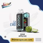 Vozol Vista 20000 Puffs Sour Apple Ice Disposable Vape UAE