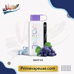 VOZOL STAR 12000 Puffs Grape Ice single and full box