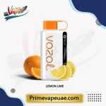 VOZOL STAR 12000 Puffs Lemon Lime single and full box