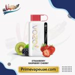 VOZOL STAR 12000 Puffs Strawberry Raspberry Cherry single and full box